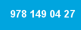 978 149 04 27